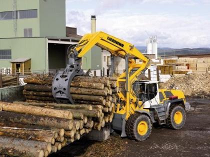 Погрузчик Liebherr L 580 2plus2 Log Handler