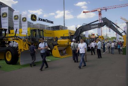 John Deere на ежегодной выставке СТТ-2017!