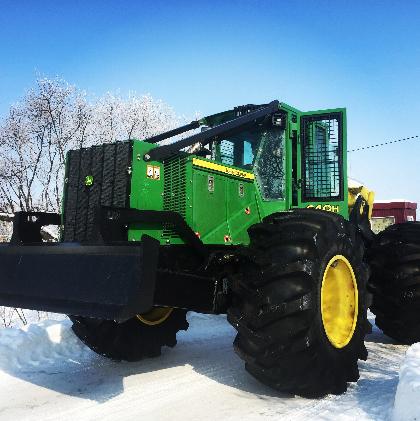 John Deere повышает эффективность лесозаготовки в Приморском крае