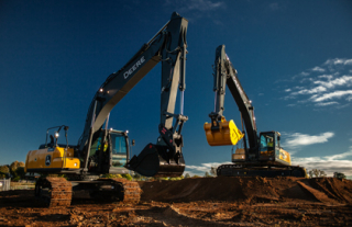 New generation John Deere excavators are already in Russia